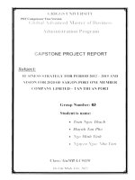 Chủ thể: CHIẾN LƯỢC KINH DOANH GIAI ĐOẠN 2012-2015 VÀ TẦM NHÌN ĐẾN NĂM 2020 CỦA CÔNG TY TNHH MỘT THÀNH VIÊN CẢNG SÀI GÒN - CẢNG TÂN THUẬN G1_00361 