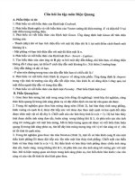 Ngân hàng câu hỏi lý thuyết Vật lý đại cương 2 (Điện - Quang) - Đầy đủ các định luật và công thức trọng tâm ( Có hướng dẫn giải chi tiết)