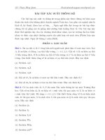 BÀI TẬP XÁC SUẤT THỐNG KÊ(Cập nhật 2024) - Tổng hợp các dạng bài tập thực tế có lời giải và hướng dẫn chi tiết