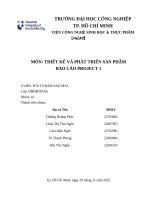 IUH - THIẾT KẾ VÀ PHÁT TRIỂN SẢN PHẨM - Phát triển dòng thực phẩm ăn vặt lành mạnh từ rong biển và hạt