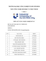 IUH - KỸ NĂNG QUẢN LÝ THỜI GIAN