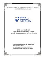 IUH - TÌM HIỂU CHUYÊN NGÀNH HÓA DƯỢC