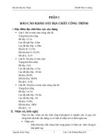 ĐỒ ÁN NỀN MÓNG UTC