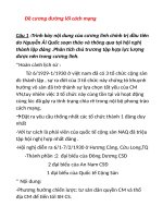 Đề cương  ĐƯỜNG LỐI CÁCH MẠNG CỦA ĐẢNG CỘNG SẢN VIỆT NAM -UTC