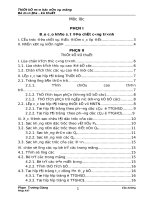 ĐỒ ÁN NỀN MÓNG UTC