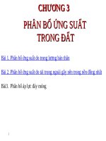 Slide cơ học Đất chương 3 utc