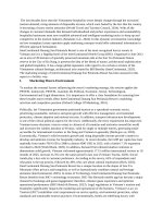 The last decades have seen the Vietnamese hospitality sector deeply change through the increased tourism demand