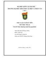 Tiểu luận Chủ đề Body Shaming