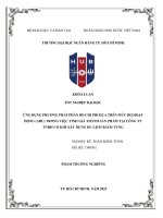 Khóa luận tốt nghiệp Ứng dụng phương pháp phân bổ chi phí dựa trên mức Độ hoạt Động abc trong việc tính giá thành sản phẩm tại công ty tnhh cơ khí xây dựng du lịch bách bách tùng