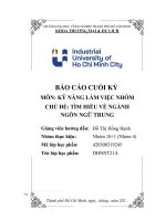 IUH - Tìm hiểu về ngành ngôn ngữ Trung