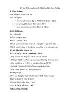 Kết cấu Đề thi agribank & hệ thống kiến thức Ôn tập