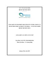 In tem phiếu dịch truyền có pha thuốc từ phần mềm EMR tại Khoa Lão khoa – Cơ Xương Khớp, Bệnh viện Bãi Cháy