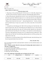 Bộ phiếu cuối tuần hk1 môn tiếng việt lớp 4 hệ chuẩn vinschool Bản 2