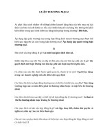 Trắc nghiệm Luật thương mại 2 Trường Đại học Trà Vinh