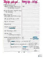 Tổng hợp- phân giải, quang hợp -hô hấp