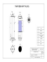 Tháp hấp thụ_BẢN VẼ THÁP HẤP THỤ