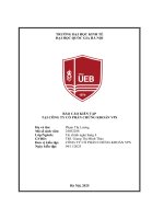 BÁO CÁO KIẾN TẬP TẠI CÔNG TY CỔ PHẦN CHỨNG KHOÁN VPS