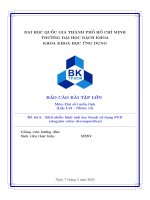 Báo cáo bài tập lớn môn Đại số tuyến tính Đề tài 6   khử nhiễu hình Ảnh Âm thanh sử dụng svd (singular value decomposition)