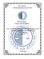 Tìm hiểu quy Định của pháp luật về bội chi ngân sách Địa phương và nêu kiến nghị hoàn thiện pháp luật