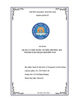 Quan lý nhà nước về môi trường Âm thanh giao Đoạn 2020 Đến nay