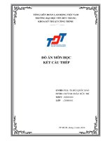 Đồ Án môn học kết cấu thép