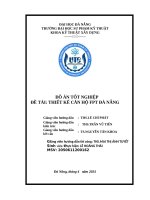 Đề tài thiết kế căn hộ fpt Đà nẵng