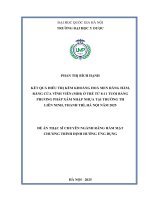 Luận văn kết quả Điều trị kém khoáng hoá men răng hàm răng cửa vĩnh viễn (mih) Ở trẻ 8 11 tuổi tại trường th liên ninh, thanh trì, hà nội năm 2025