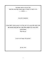 Luận văn quản trị truyền thông về trẻ em của tổ chức unicef tại việt nam