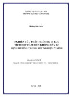 Luận văn nghiên cứu phát triển hệ vi lưu tích hợp cảm biến không dây lc Định hướng trong xét nghiệm y sinh