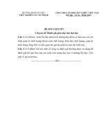 Chuyên Đề Đánh giá giáo dục học Đại học