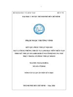 Tóm tắt kết quả phẫu thuật nội soi Đặt lưới dự phòng thoát vị cạnh hậu môn nhân tạo theo kỹ thuật sugarbaker Ở người bệnh ung thư trực tràng có phẫu thuật miles