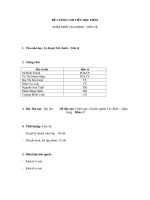 De cuong chi tiet hoc phan