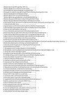 Nhận định Đúng Sai - Pháp Luật Đại Cương 