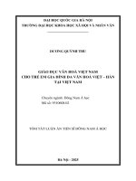 Giáo Dục Văn Hoá Việt Nam Cho Trẻ Em Trong Gia Đình Đa Văn Hoá Việt – Hàn Tại Việt Nam Tt.pdf