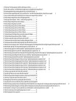 Câu hỏi Tự luận Triết học Mác - Lênin