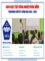 Training NHAP MON MANG Cuối kì 1 2025 2026