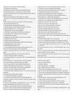 Nhận định Đúng Sai - Pháp Luật Đại Cương 