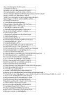 Nhận định Đúng Sai - Pháp Luật Đại Cương 