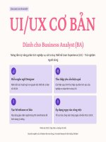 Ui Ux Fundamental For BA