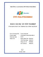 Ứng dụng máy CNC trong gia công mạch in