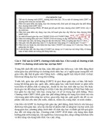 CT giáo dục phổ thông_chương trình môn học_Nghiệp vụ sư phạm