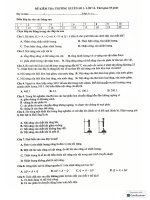 Đề ktra thường xuyên lí 12