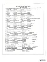 Đề cương gki 1 anh 12