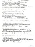 Đề thi cki 1 lý 12