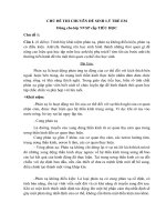 (Tl nvsp) môn sinh lý trẻ em