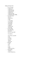 Những nội dung chính