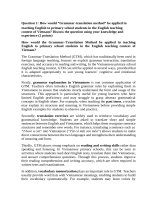 Phương pháp dạy tiếng Anh_Nghiệp vụ sư phạm