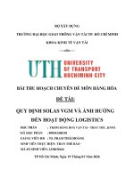 Tran the bao   tkmh hàng hóa vận tải