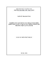 Nghiên cứu xây dựng các thuật toán Điều khiển phi tuyến và quan sát thông minh cho phương tiện lặn tự hành