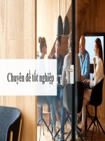 Hd chuyên Đề tốt nghiệp